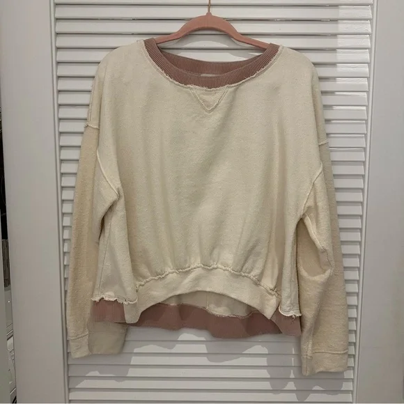 Anthropologie Easy Fit Long Sleeve Sweatshirt - Picture 1 of 9